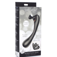 INMI Shegasm 7X Pose Bendable Suction Vibrator INMI Shegasm 7X Pose Bendable Suction Vibrator